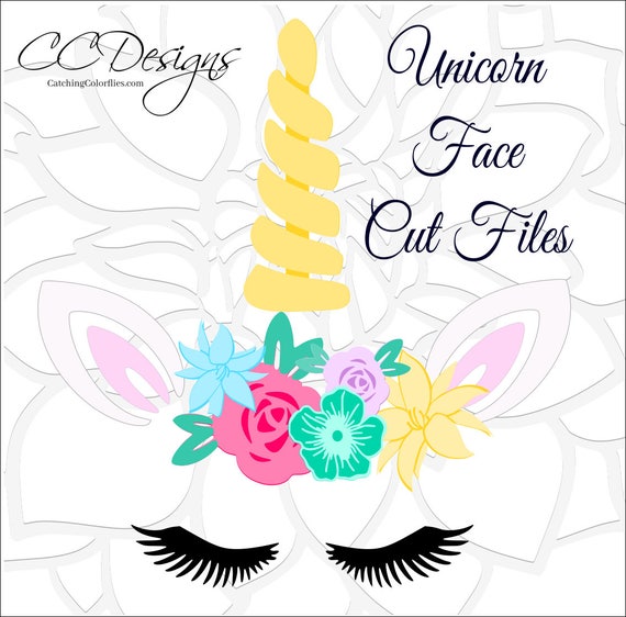 Download Unicon Head SVG, Unicorn Birthday, Unicorn with eyelashes ...