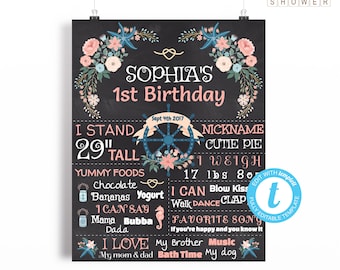 chalkboard poster template