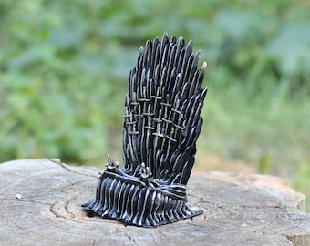Game of Thrones gift for husband iPhone stand Polymer clay Mens gift Device holder Anniversary gift For him Boss gift Charging station