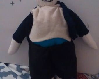 Sans (unofficial undertale plush)