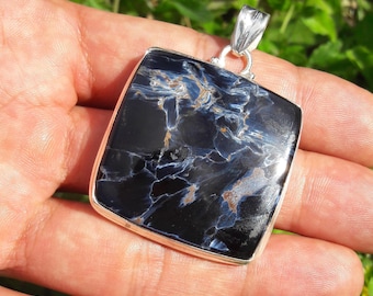 Pietersite 19 g superb quality 925 sterling silver