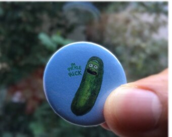 PICKLE RICK Rick and Morty Inspired pin