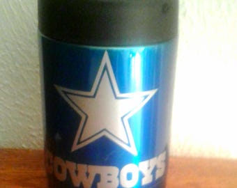 Dallas Cowboys Yeti Colster 12 oz, Dallas Cowboys Beverage Holder, Blue and Silver Dallas Cowboys Yeti Colster, Cowboys Yeti Colster, Yeti