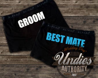 Groom Undies | Boxers | Bridal Party | Groomsman