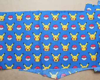 Fabric remnant - pikachu - pokemon - robert kaufman