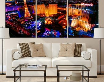 Las Vegas Wall Art las vegas casino | etsy Las Vegas Wall Art las vegas casino | etsy