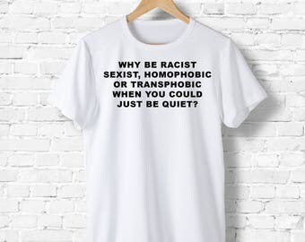 Why Be Racist Frank Ocean T-shirt