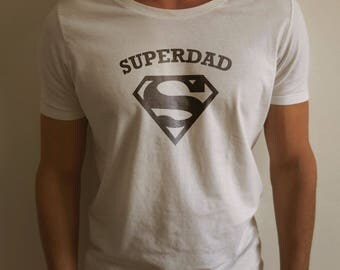 Superdad Fathers T-shirt - Statement Shirts for Men - Men's Funny Shirt - Men's Gift Ideas - Fathers Shirt - Fathers Gift Ideas