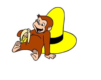 George Monkey SVG files set of 3
