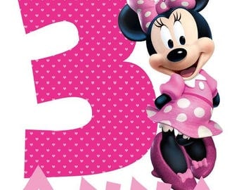 Minnie mouse iron on | Etsy