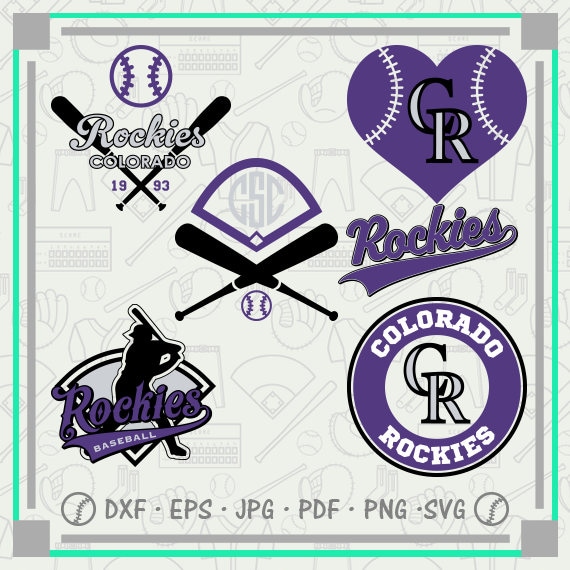 Free Free Rockies Baseball Svg 617 SVG PNG EPS DXF File