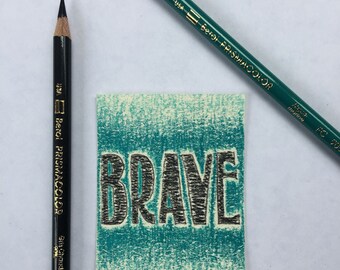Original Art Card - Brave