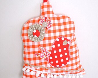 Fabric Deco bird cage