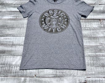Starbucks themed Basic Witch T-shirt