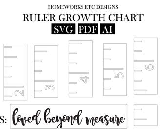 Download Free Growth Ruler Svg