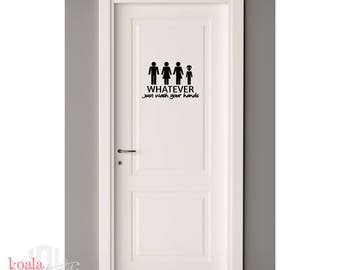 Just Bathroom Signs unisex bathroom sign | etsy Just Bathroom Signs unisex bathroom sign | etsy