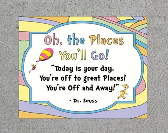 dr seuss oh the places youll go graduation party