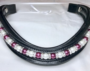 Custom U/Wave Shaped Browband