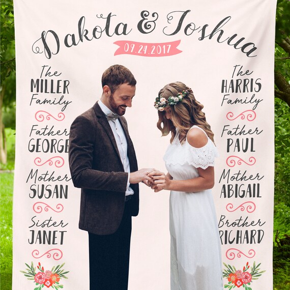 Rustic Wedding Backdrop, Custom Wedding Photo Booth Chalkboard, Wedding Photo Booth Backdrop,Wedding Reception Banner,Engagement Party Decor