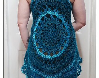 Crochet PATTERN Bundle: Lotus Duster & Lotus Vest / Bohemian