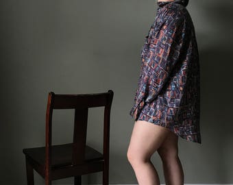 1980s/1990s 100% Silk Button-up Shirt