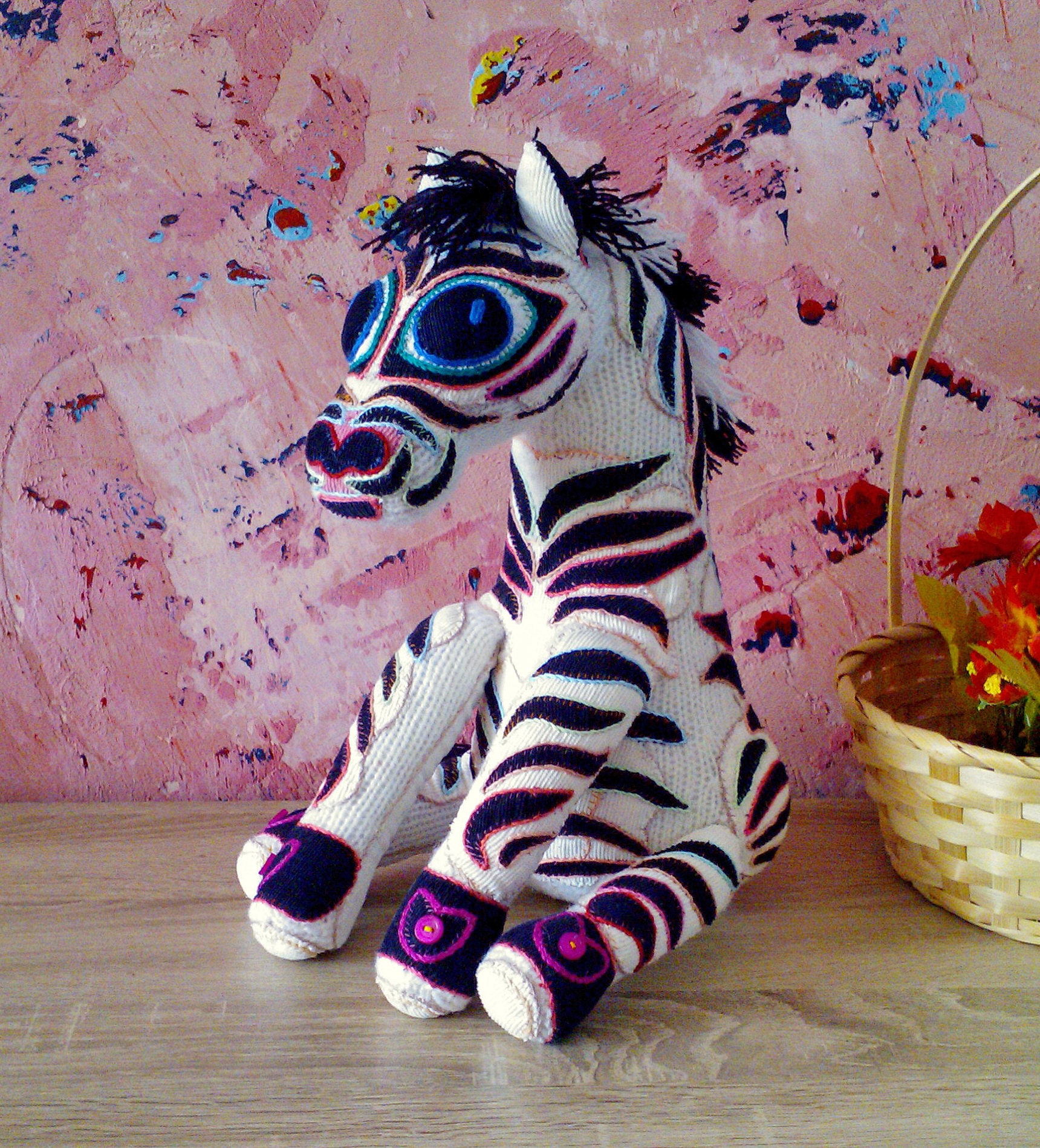 zebra soft toys