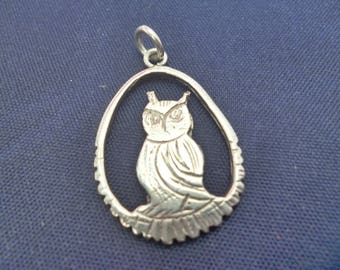 20 Mixed Tibetan Silver Owl Charms For Jewelry Making - Bulk Metal Alloy Pendants