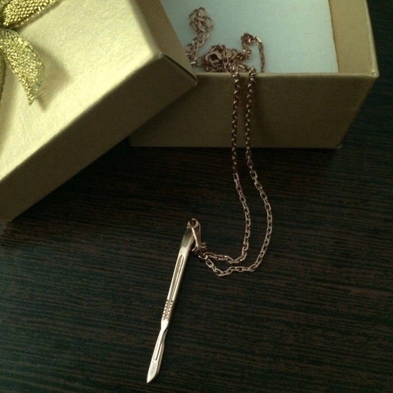 Scalpel NecklaceMedical NecklaceNurse NecklaceDoctor