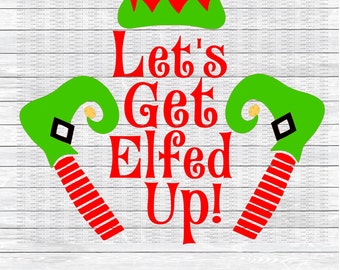 You've Been Elfed Kit Digital Printable Immediate