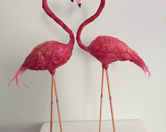 Flamingo cake topper/ ornament