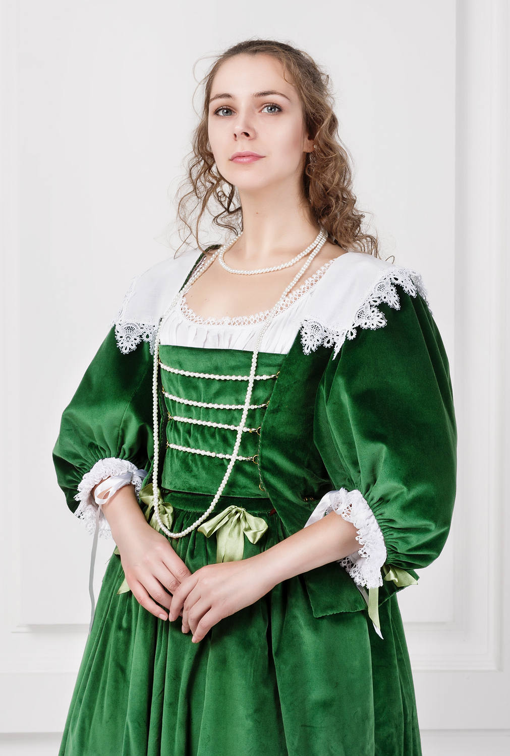 Robe de femme noble du 17ème siècle Baroco Europe