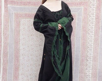 On Sale Green Medieval Dress Elven Dress Fantasy dress Game of Thrones Dress Larp Cosplay Elfs Woodland Carnival dress • xlarge plus size