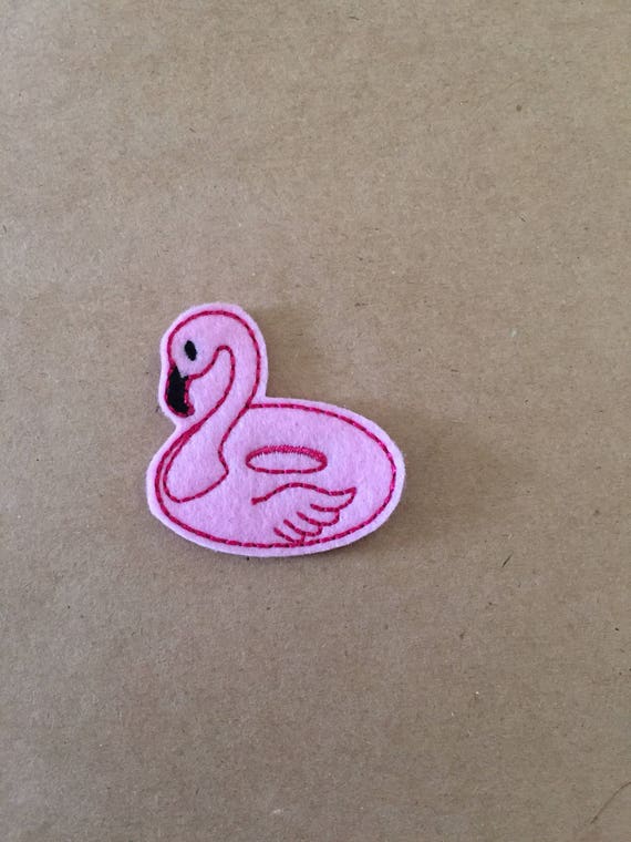 Flamingo Feltie, Flamingo Embellishment. Choose 1, 2 or 4