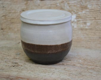 Ceramic Butter Dish 4 - french Butter Keeper - french Butter Dish - Ceramic Butter Keeper - butter dish with water - Water botervlootje
