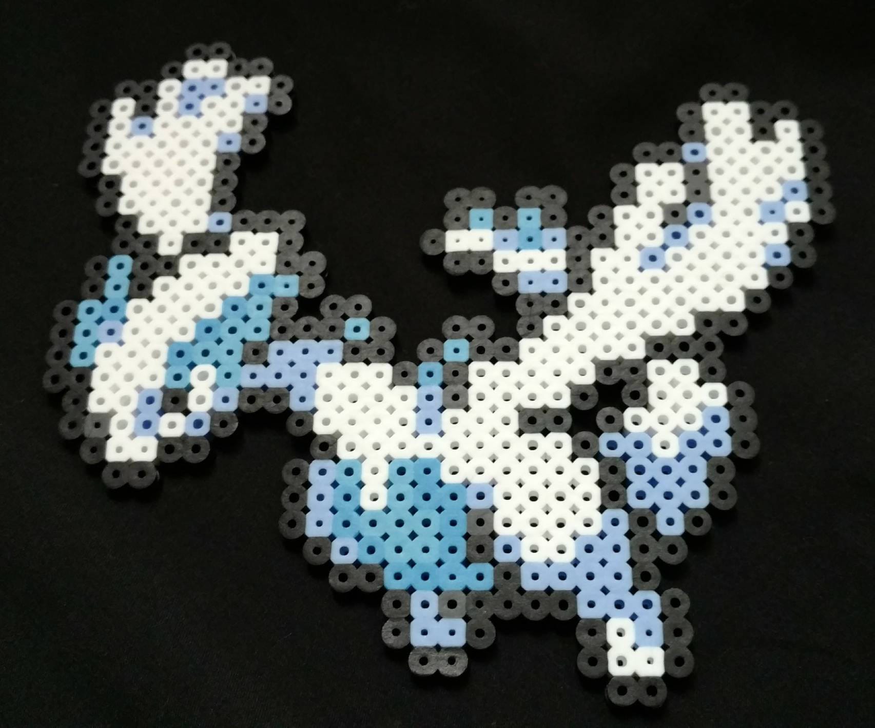 Pokemon Lugia perler pixel art bead sprite