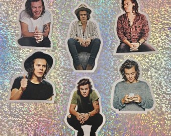 Harry Styles stickers - one direction stickers - celebrity stickers - laptop stickers - phone stickers