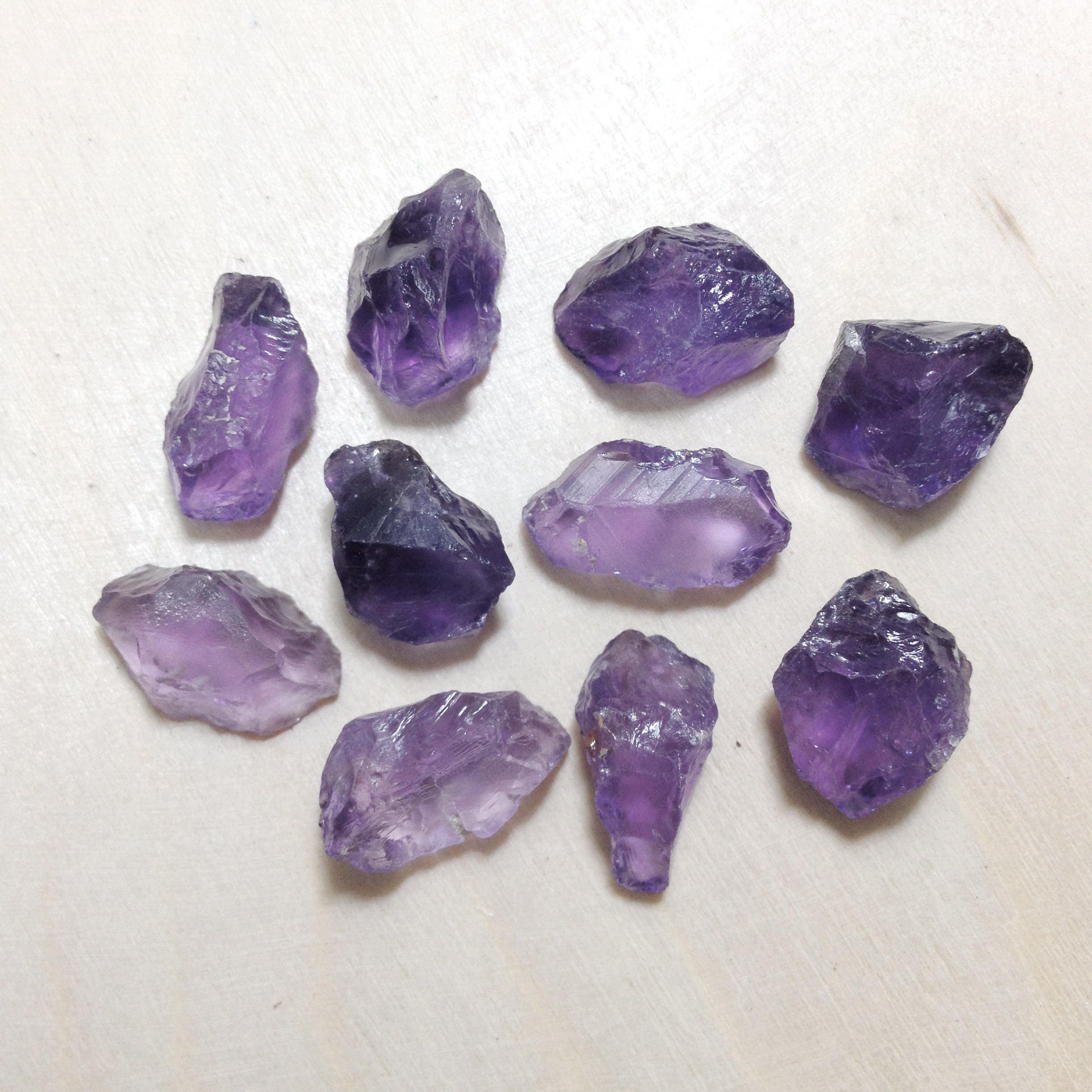 Rough amethyst raw pur...