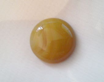 Round cabochon 20 mm - 20 960 Brazil agate