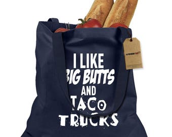 Big Butts And Taco Trucks Shopping Tote Bag