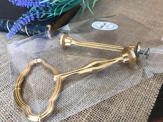 Antique Cake Plate Fitting | Vintage Cake Plate Stand Gold Fitting | Vintage China Cake Stand Fittings | Make You Own Cake Stand