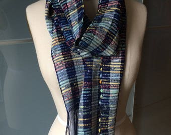 Sakiori Handwoven Scarf, Handwoven Scarf