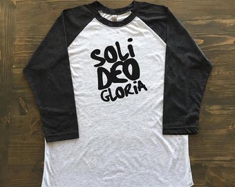 soli deo gloria tshirt