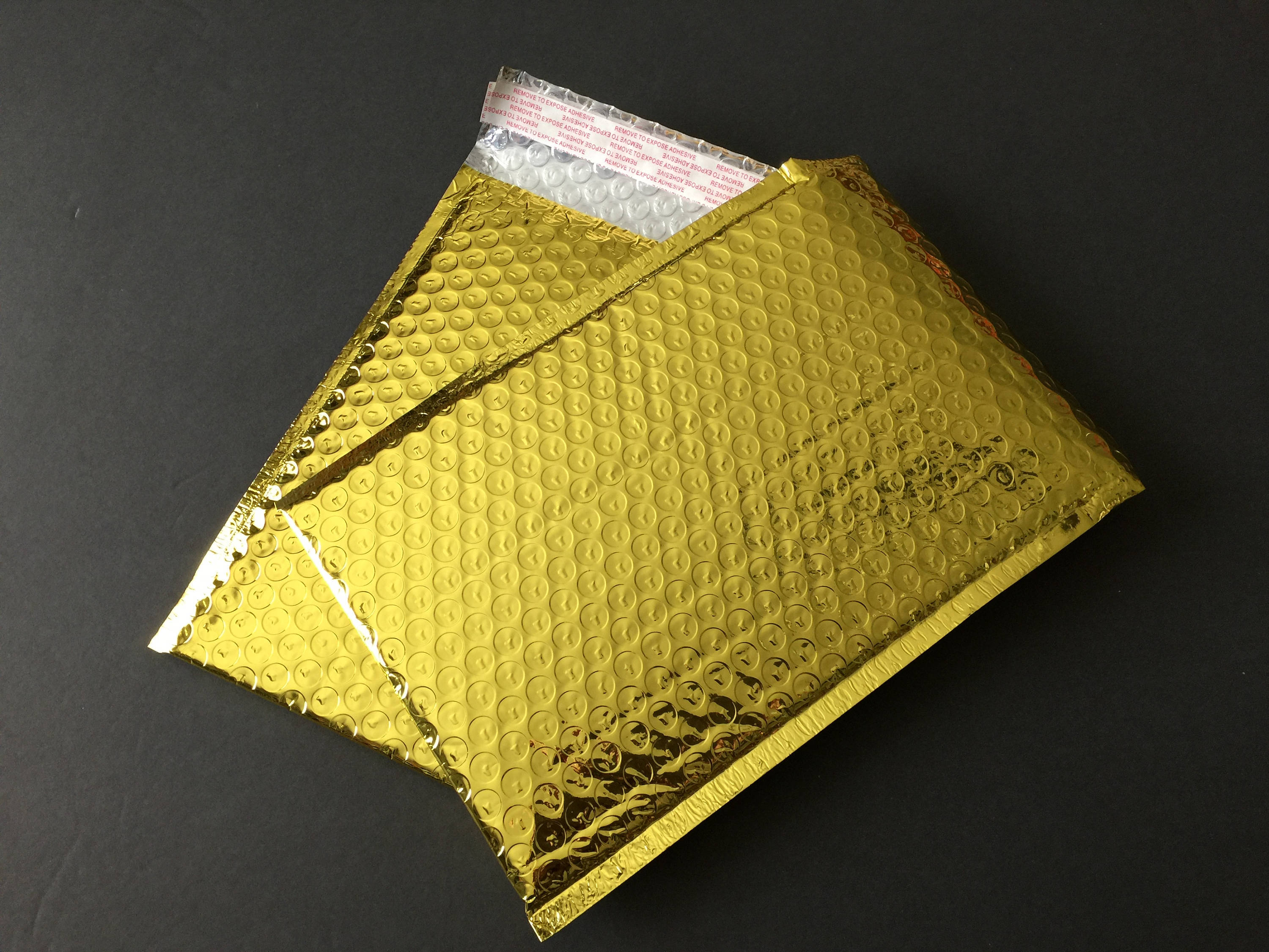 100 6x9 GOLD Poly Bubble Mailers Size 0 Self Sealing Shipping Envelopes