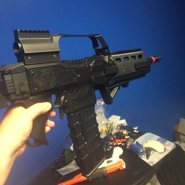 Carbine m416 nerf gun