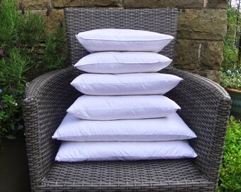 Feather Cushion Insert - Throw Pillow Insert - Lumbar Pillow Insert - Insert for Cushion Cover by Holmemade With Love