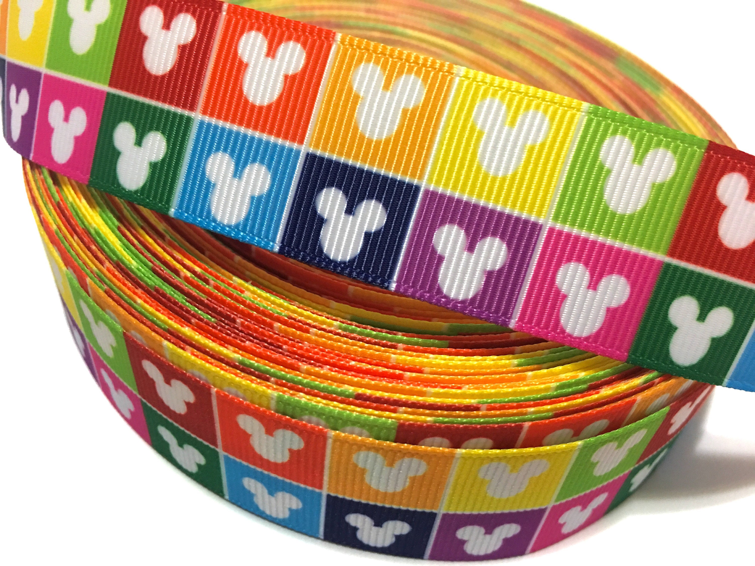 Disney Ribbon Disney Grosgrain Ribbon Disney Character