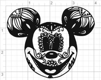 Download Mandala Wolf Head SVG EPS DXF Studio3 Cut Files