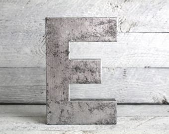 Metal Letters, Rusty Metal Letters, Metal Industrial Letters, Industrial Letters, Rustic Metal Letter, Galvanized Letters, Galvanized Decor