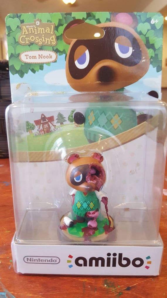 Custom Tom Nook Amiibo Horror Edition