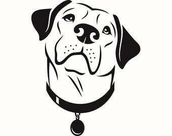 Labrador Retriever #2 Dog Breed K-9 Animal Pet Hound Lab Puppy Logo .SVG .EPS .PNG Digital Clipart Vector Cricut Cut Cutting Download File